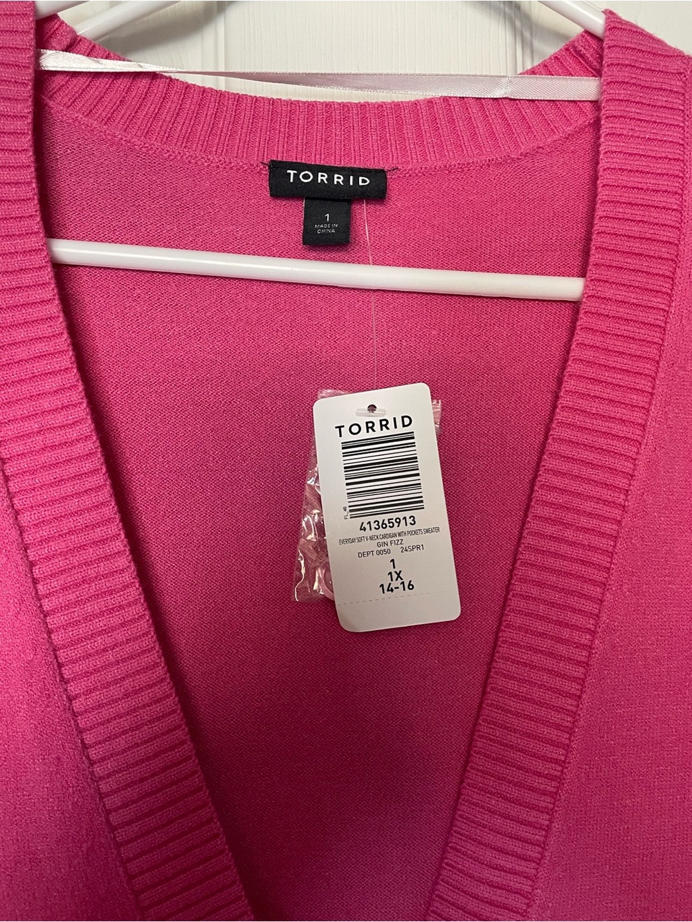 Torrid Bright Pink Knit Sweater - Picture 7 of 8
